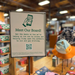 REI: Meet Our Board - Countertop and Stanchion Flyer