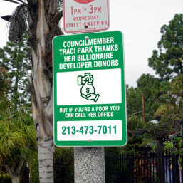 LA City Council: Traci Parks Thanks Billionaires