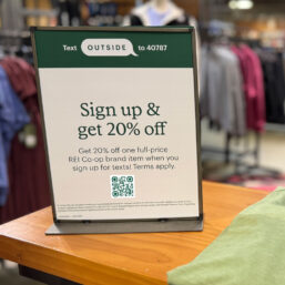 REI: Stay In Touch - Updated QR Code