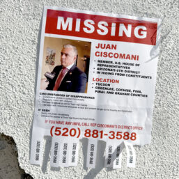 Congress: Missing Person Rep Juan Ciscomani (AZ-06)