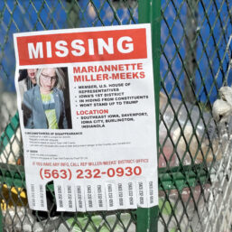 Congress: Missing Person Rep Mariannette Miller-Meeks (IA-01)