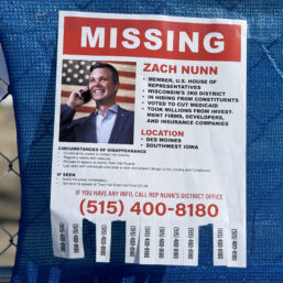 Congress: Missing Person Rep Zach Nunn (IA-03)