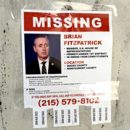 Congress: Missing Person Rep Brian Fitzpatrick (PA-01)