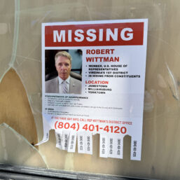 Congress: Missing Person Rep Robert Wittman (VA-01)